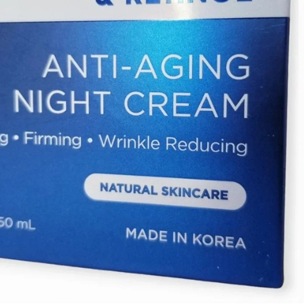 Azure HYALURONIC RETINOL Anti Aging Night Cream 1.69 FL OZ 50 ML New In Box‎